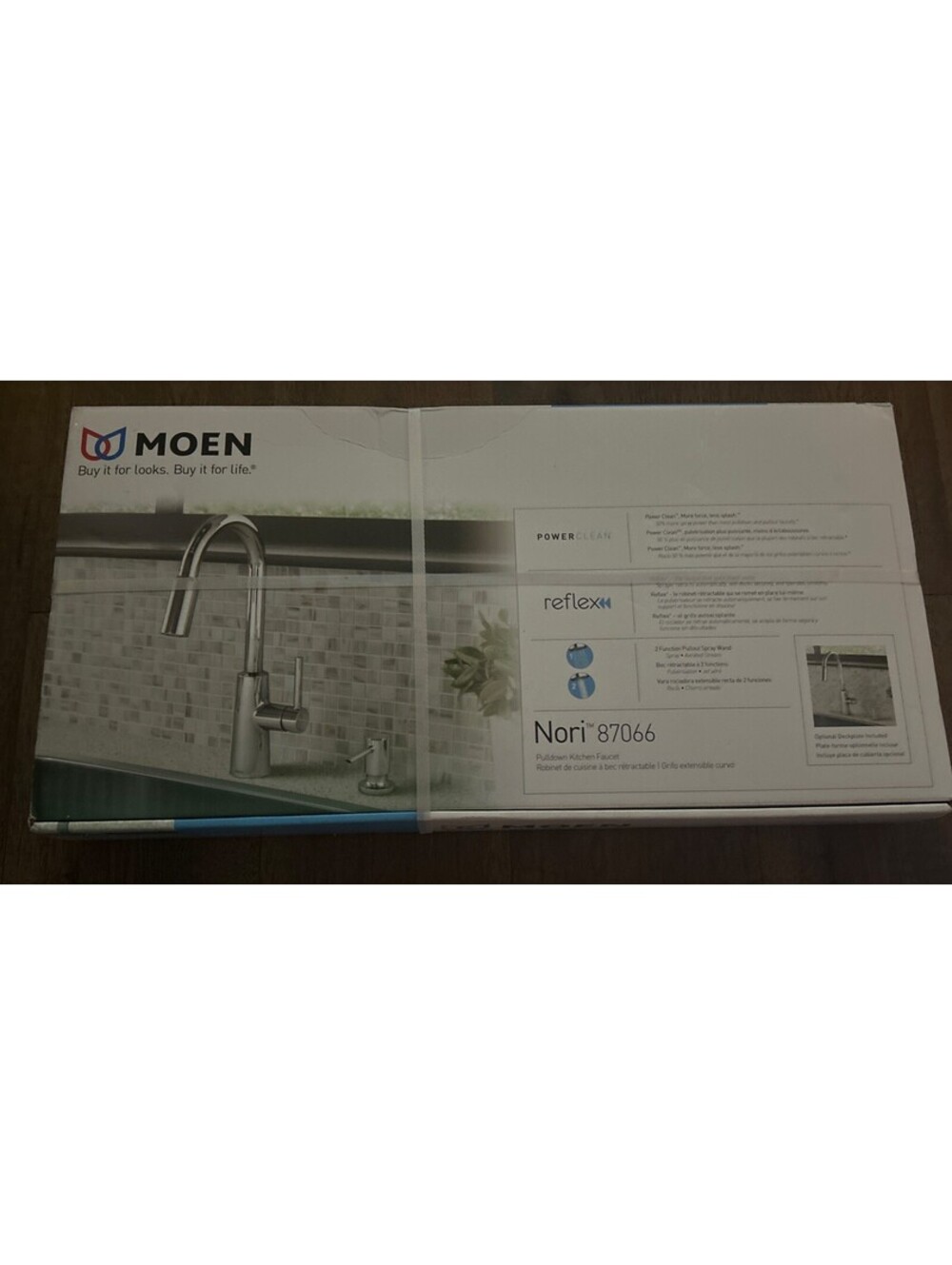 Moen Nori 87066 One Handle Pulldown kitchen faucet Brand New Factory Sealed NICE